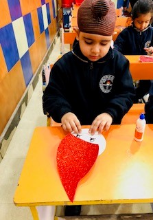Art & Craft Activity on Christmas by Mont students