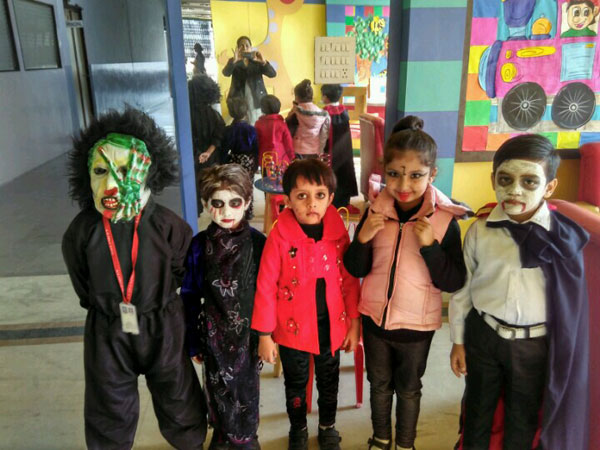 Celebration of Halloween Day by Tiny Tots