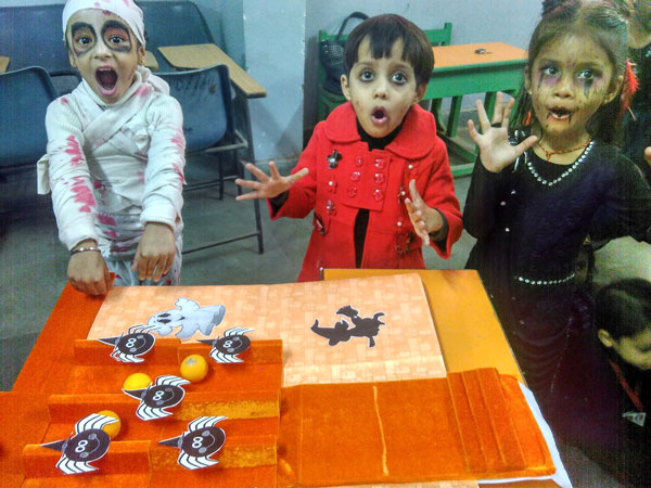 Celebration of Halloween Day by Tiny Tots