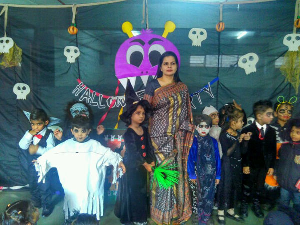 Celebration of Halloween Day by Tiny Tots
