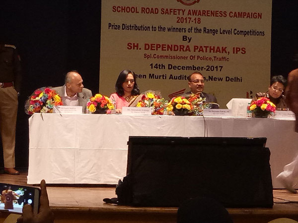 WINNERS AT SCHOOL ROAD SAFETY AWARENESS CAMPAIGN 2017-18