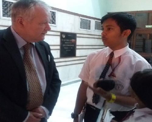 Interaction with Mr. John Kerr (the Chief Executive of Cambridge