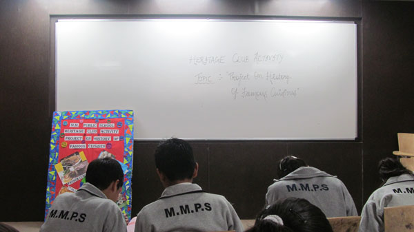 Project Making on History of Famous Cuisines by Heritage Club