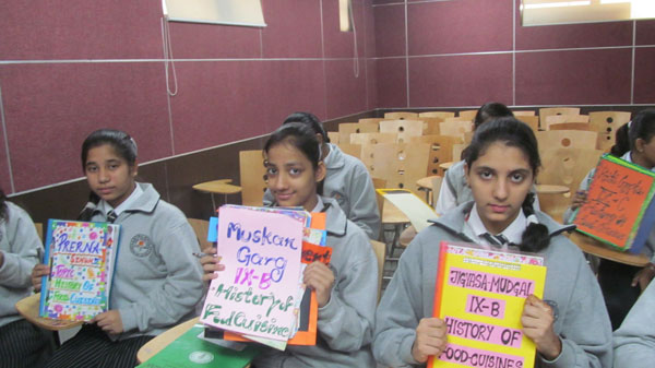 Project Making on History of Famous Cuisines by Heritage Club