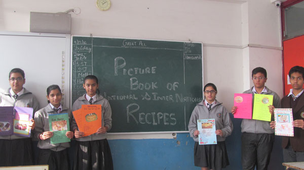 Making of Picture Book of National and International Recipe Activity by Readers Club