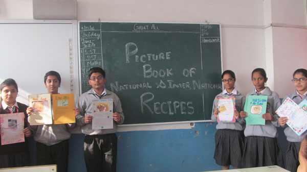 Making of Picture Book of National and International Recipe Activity by Readers Club