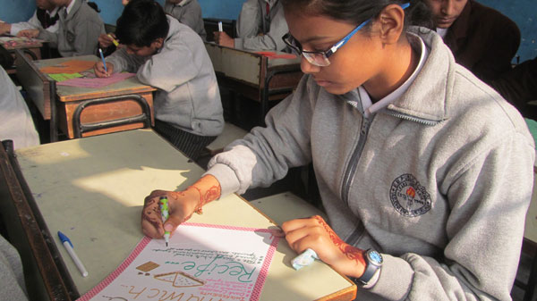 Making of Picture Book of National and International Recipe Activity by Readers Club