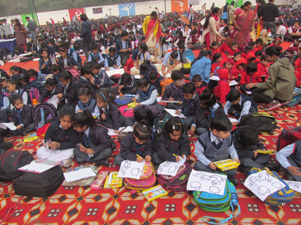SMT. KRISHNA PATHAK MEMORIAL TWELFTH INTER SCHOOL PAINTING AND CRAFT COMPETITION