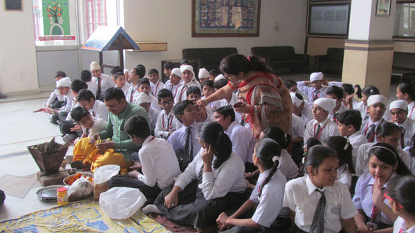 Hawan of class VII
