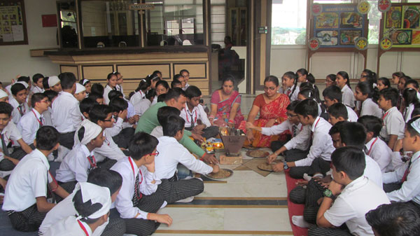 Hawan of class VII