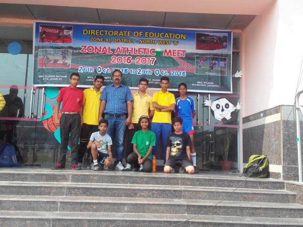 Achievement in Athletics Zonal Competition
