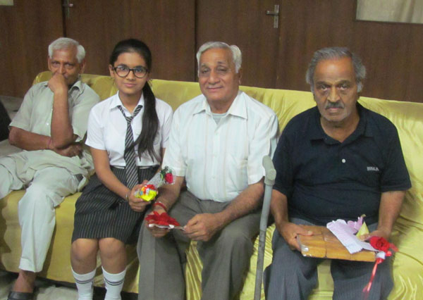 VISIT TO OLD AGE HOME