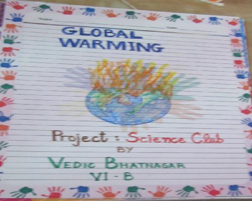 ARTICLE WRITING ON GLOBAL WARMING