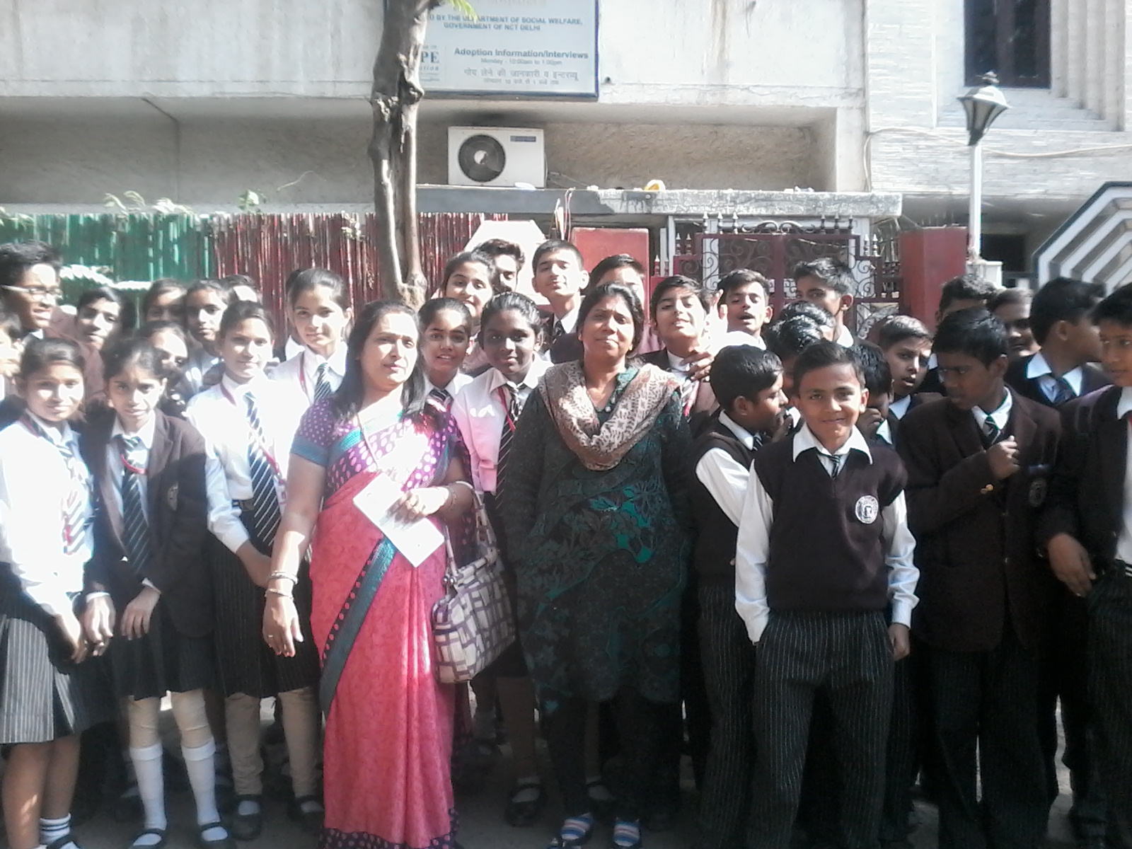 VISIT TO ORPHANAGE BY SWAS CLUB ON 2-12-2014
