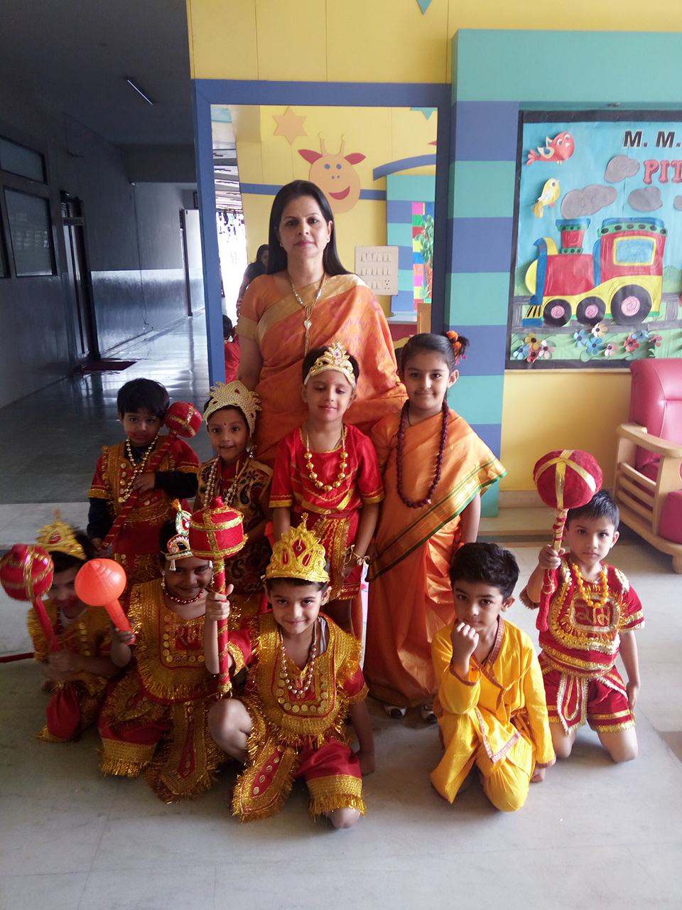Diwali Celebration By Pre Primary