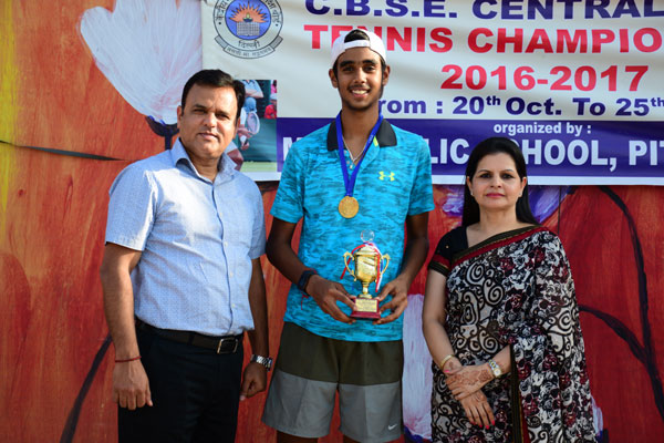 CBSE Central Zone Tennis Championship 2016-17