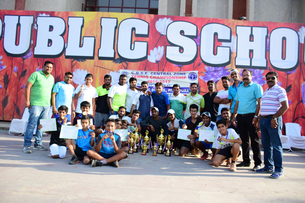 CBSE Central Zone Tennis Championship 2016-17