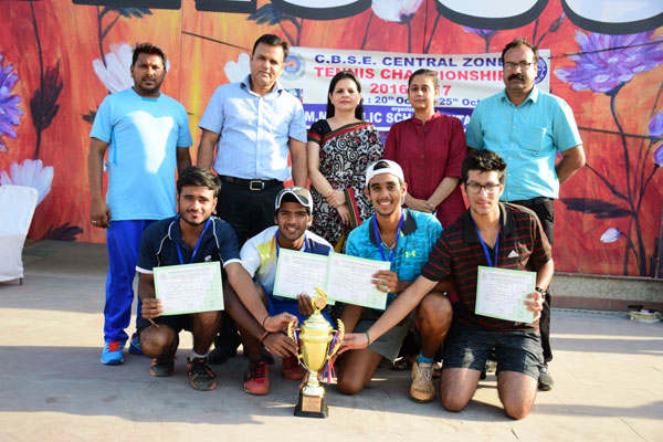 CBSE Central Zone Tennis Championship 2016-17
