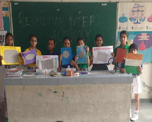 RECYCLED PAPER ACTIVITY