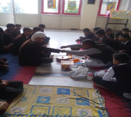 Hawan with the grace of GOD for Class Xth students