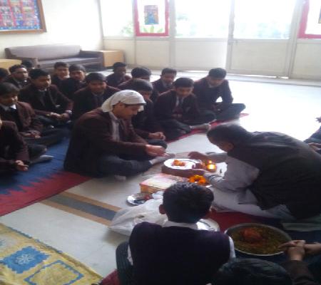 Hawan with the grace of GOD for Class Xth students
