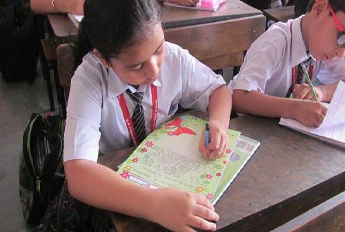 Paragraph writing SAC Activity by English Club