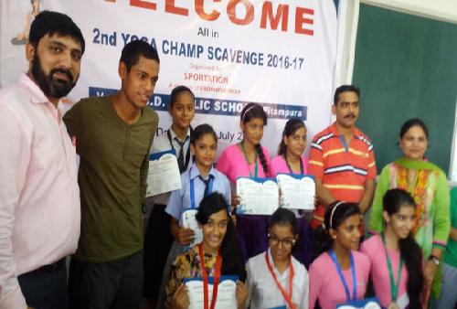 2nd Yoga Champ Scavenge 2016-17