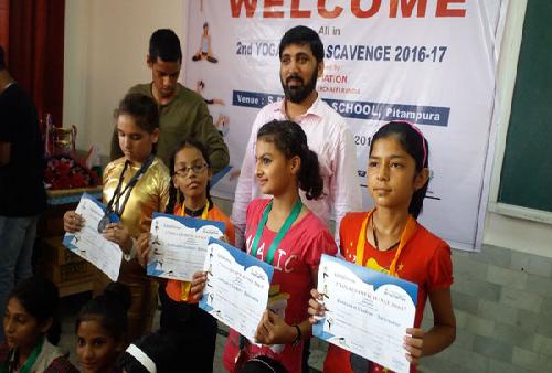 2nd Yoga Champ Scavenge 2016-17