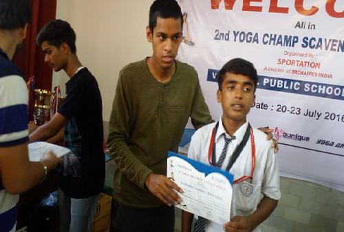 2nd Yoga Champ Scavenge 2016-17