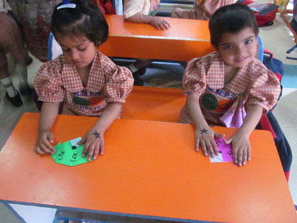 Paper folding Activity