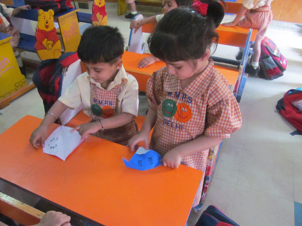 Paper folding Activity
