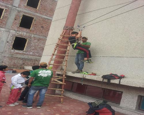 ROCKSPORT ADVENTURE CAMP ORGANIZED IN SCHOOL