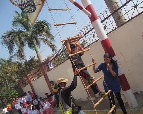 ROCKSPORT ADVENTURE CAMP ORGANIZED IN SCHOOL