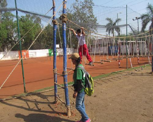 ROCKSPORT ADVENTURE CAMP ORGANIZED IN SCHOOL