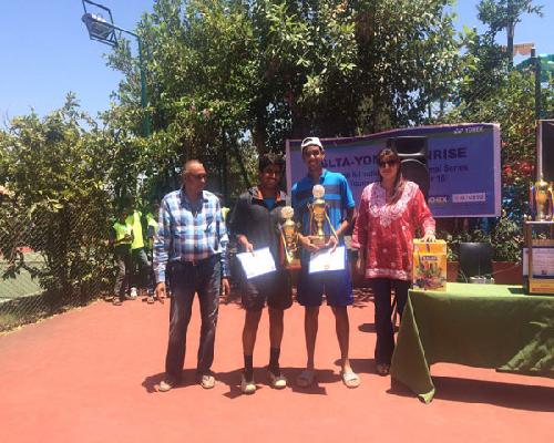 National Level Victory in Lawn Tennis by MMPian.