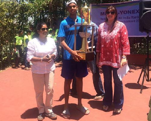 National Level Victory in Lawn Tennis by MMPian.