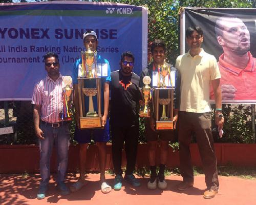 National Level Victory in Lawn Tennis by MMPian.