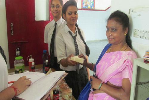 Orientation day canteen