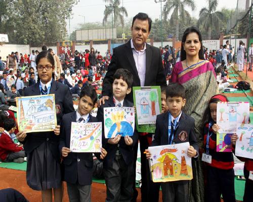 SMT KRISHNA PATHAK MEMORIAL ELEVENTH INTER-SCHOOL PAINTING AND CRAFT COMPETITION