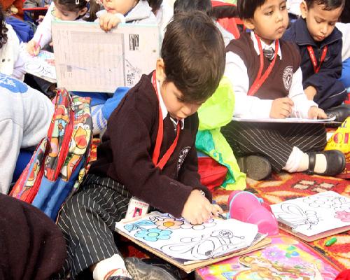 SMT KRISHNA PATHAK MEMORIAL ELEVENTH INTER-SCHOOL PAINTING AND CRAFT COMPETITION