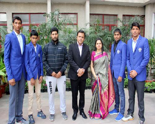 MMPians at International Level in Basket Ball