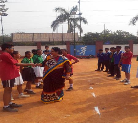 INTER HOUSE HAND BALL MATCH