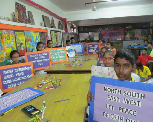 PEACE BANNER ACTIVITY