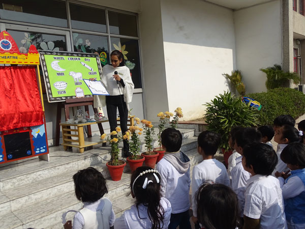 Celebration of White Colour Day by Mont Students