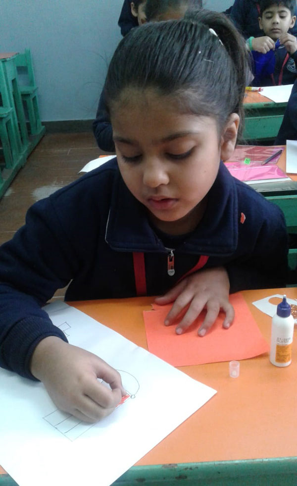 Republic Day Activity by Primary Students