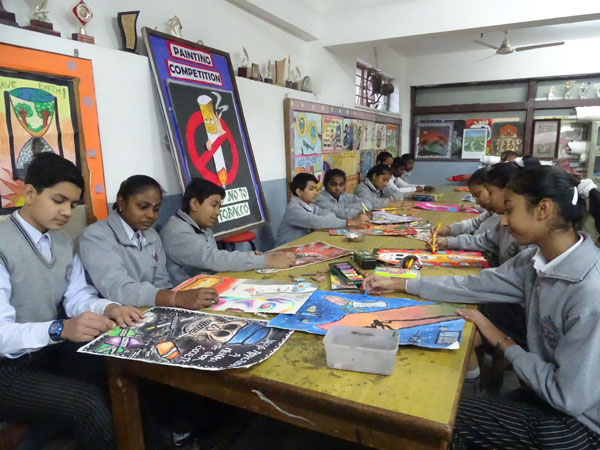 Poster Making Competition on Say no to Tobacco
