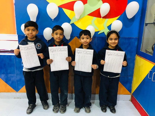 English Calligraphy Activity by Mont Students