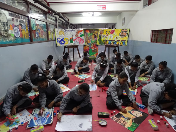 Matra Bhasha Diwas by  Art & Craft 