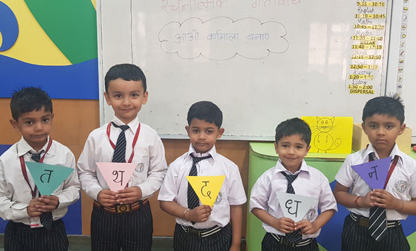 Varnmala Activity for class I