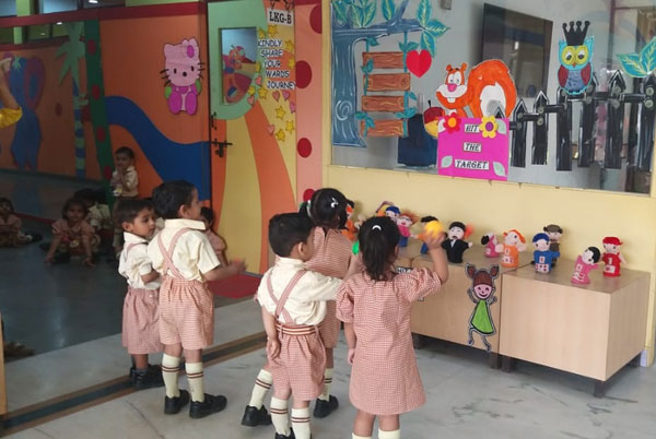 Tour around the School for classes Pre-Primary classes